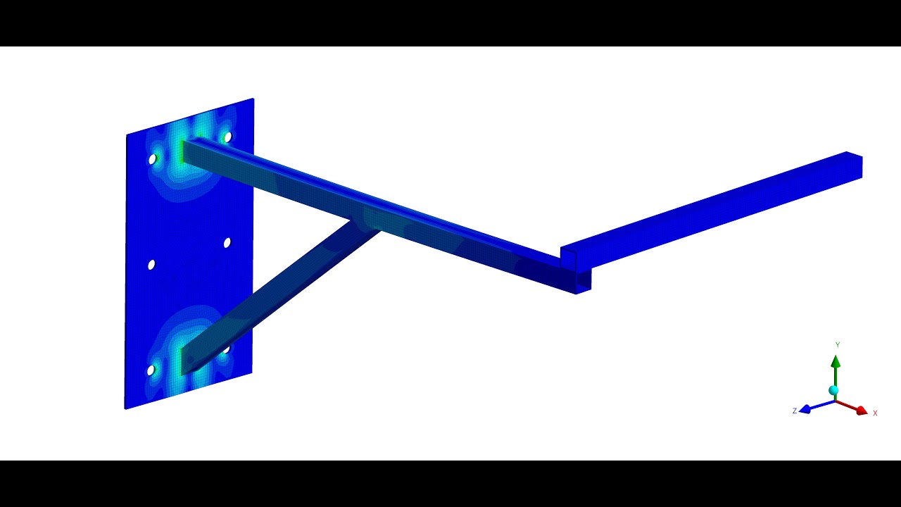 Fundamentals of ANSYS structural finite element analysis Part 1
