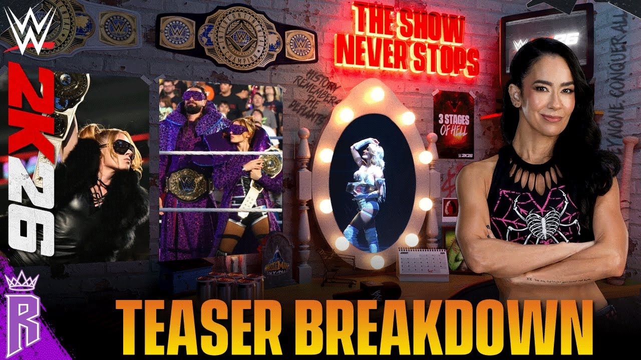WWE 2K26 анонсирует Эй Джей Ли, возвращение новых типов матчей и многое другое 