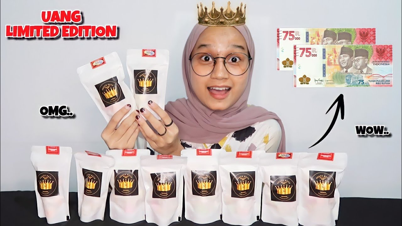 DAPAT UANG LIMITED EDITION!! CIKI INI PANTAS JADI RATU SNACK BERHADIAH..
