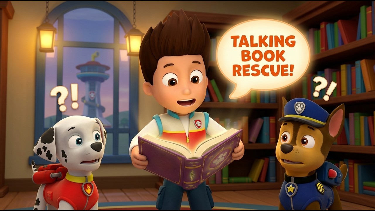 The Talking Library Rescue! - Paw Patrol