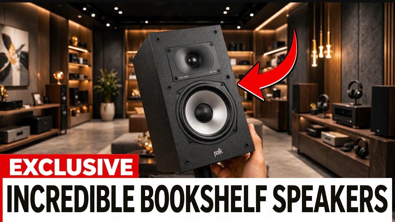 Best Bookshelf Speakers for 4K TV 2026 - Sound as GOOD as Your Picture Looks!