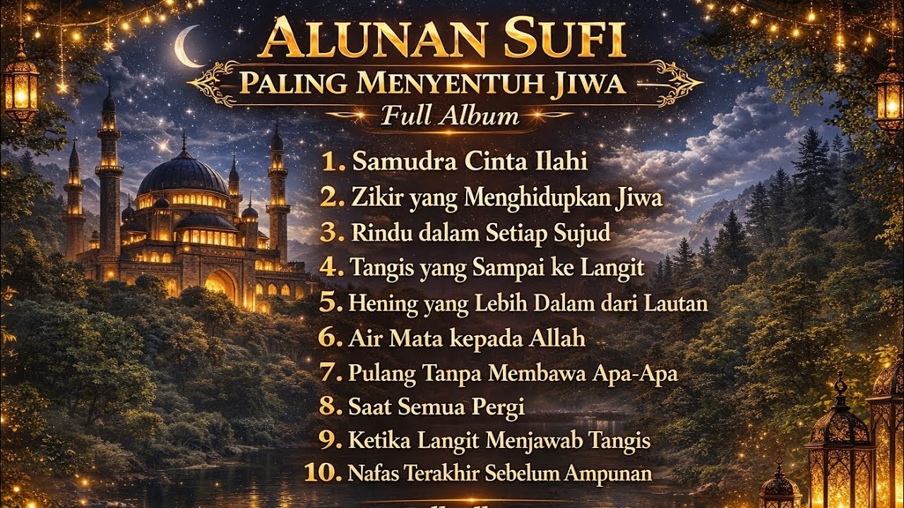 Rindu Dalam Setiap Sujud| Alunan Sufi Paling Menyentuh Jiwa