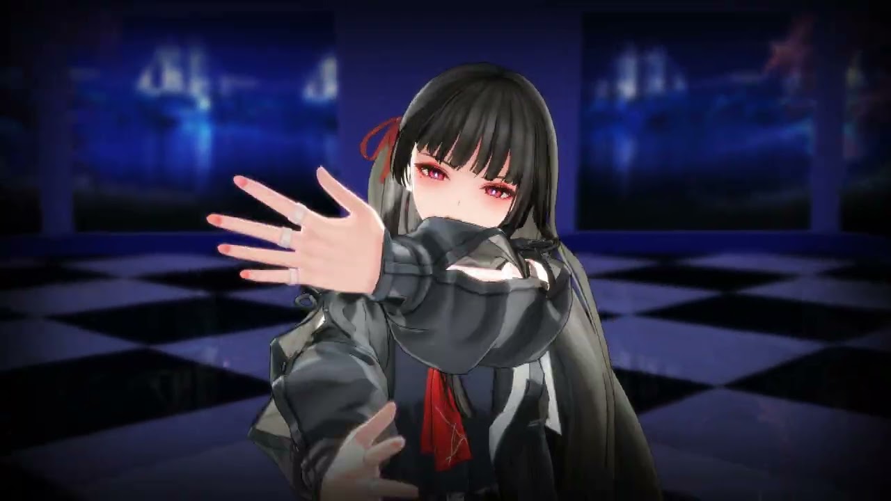【鳴潮MMD】病名は愛だった【千咲】