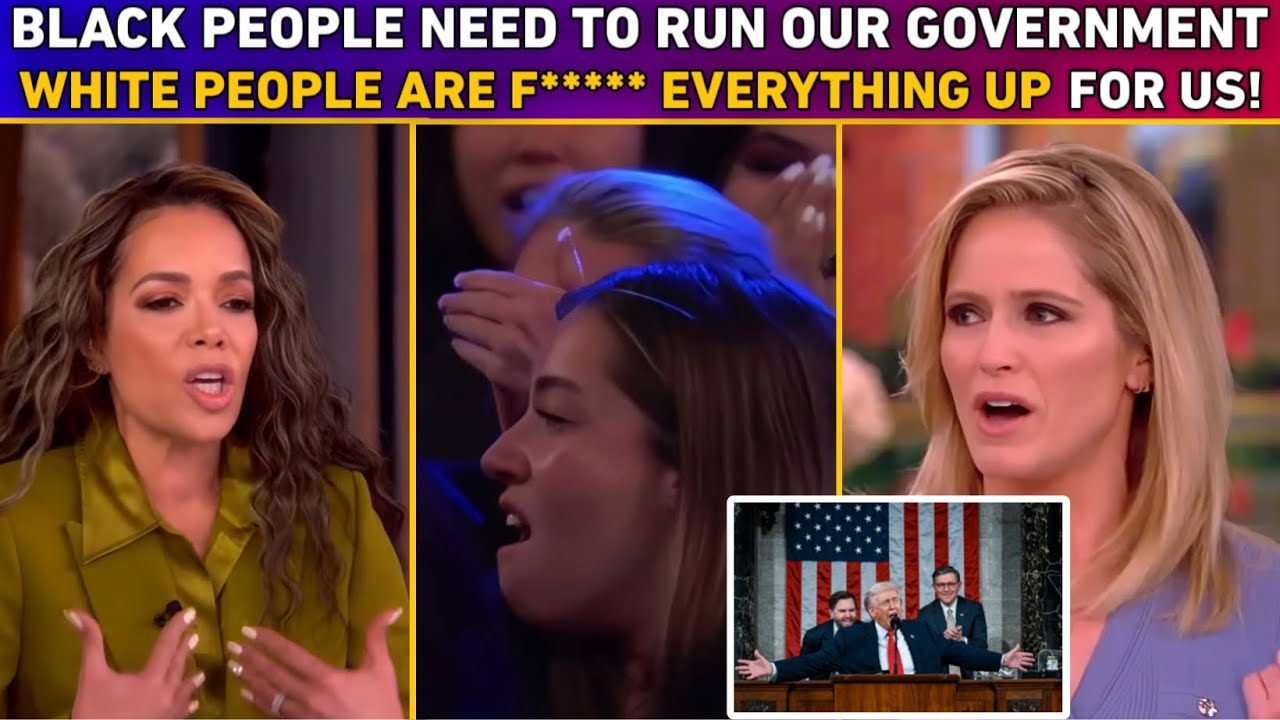 'The View' Audience FURIOUS After Sunny Hostin Said This About WHITE PEOPLE In Our Government