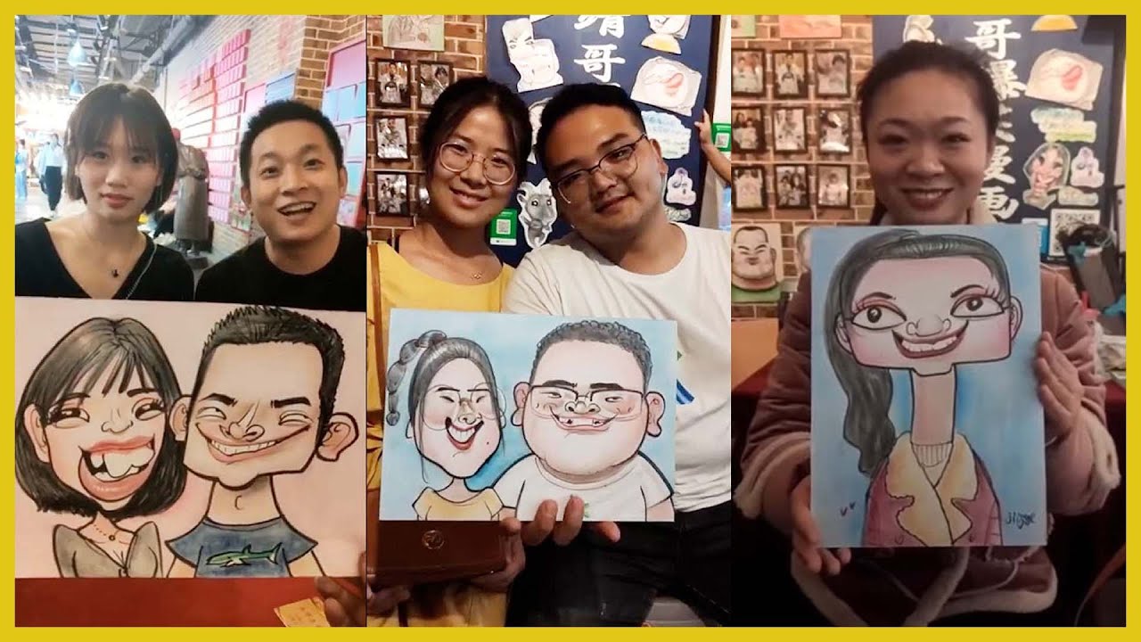 Funny Caricature Drawing Ep. 2 | FUNdit