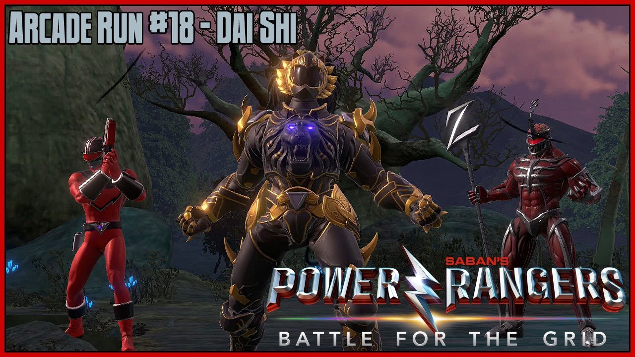 Power Rangers: Battle for the Grid Arcade Run #18 - Dai Shi