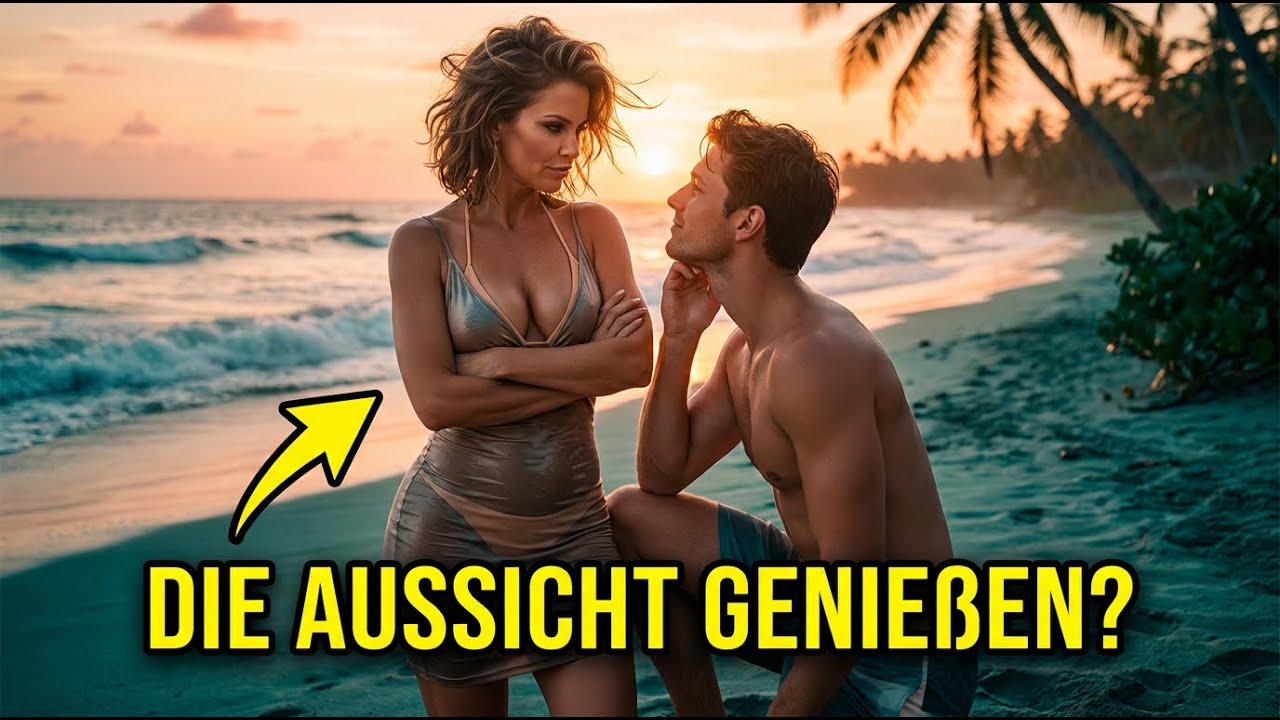 Ich traf meine Chefin am Strand – „Augen nach oben“… ich schwieg nur und sagte: „Ja, Ma’am“