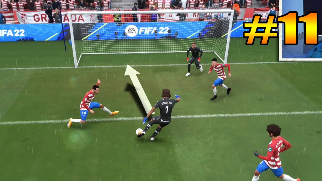 MINUTO 90 Y SUBIO EL PORTERO - MODO PORTERO FIFA 22