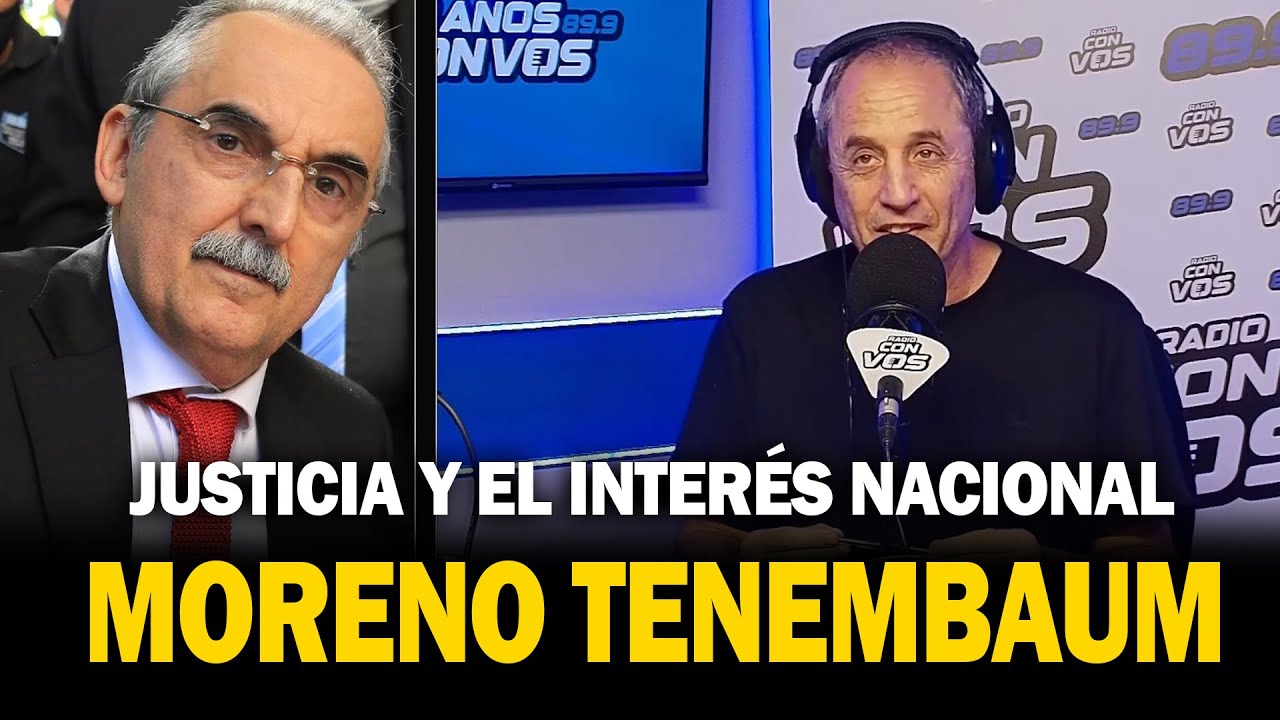 Guillermo Moreno con Ernesto Tenembaun 31/10/25
