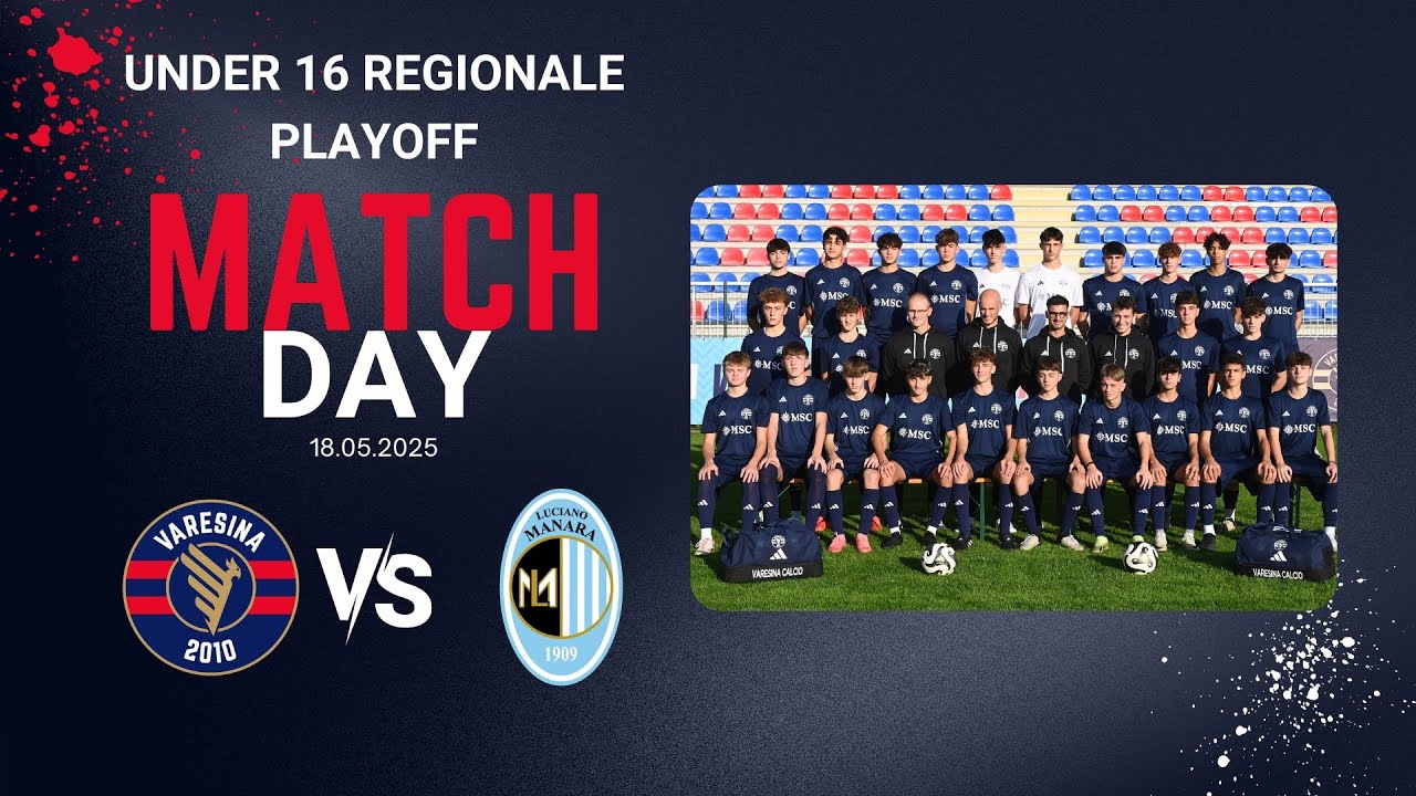 [PLAYOFF UNDER 16 ÉLITE] - QUARTI DI FINALE - Varesina - Luciano Manara LIVE