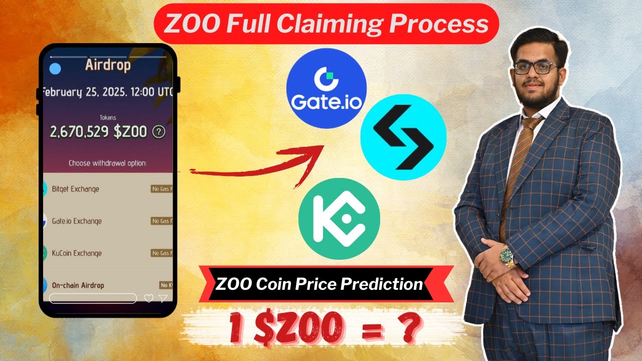 How to Claim ZOO Tokens Instantly! 🪂 | Step-by-Step Guide | $ZOO Price Prediction 💰