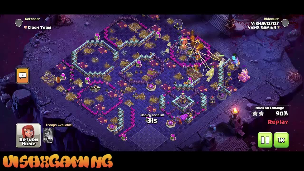 Clash of Clans Cosmic Calamity Challenge ! 3 Star strategy ! Very Easy Method.