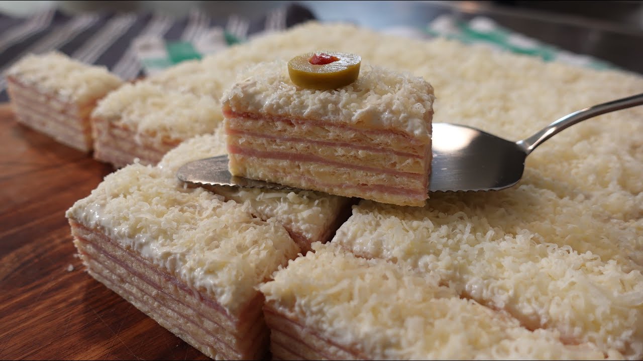 Savrseno hladno predjelo! Slane oblande za svaku proslavu! Party Wafer Appetizer &ndash; Quick & Easy!