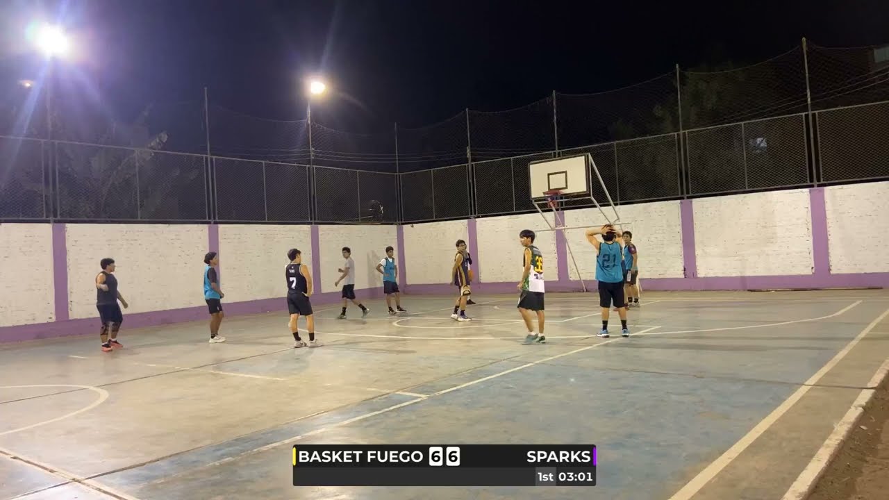 Basket Fuego vs Rayball | Sub19 | Amistoso