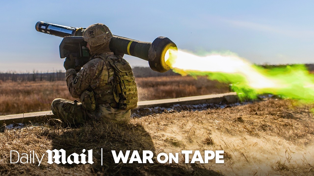 Why Ukraine’s Javelins are Perfect for Destroying Russian Tanks | War on Tape | Daily Mail