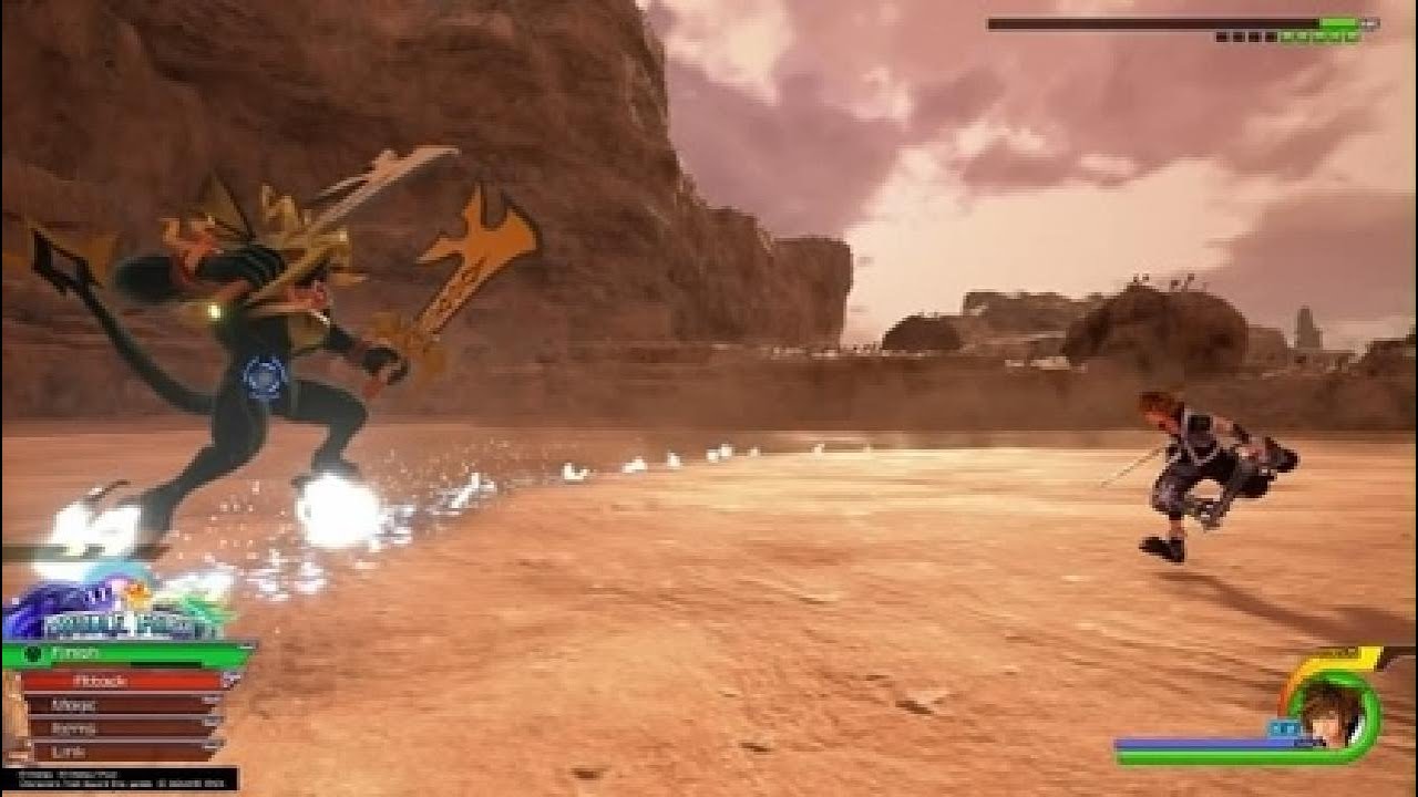 Dark Inferno X Boss Fight (Kingdom Hearts 3)