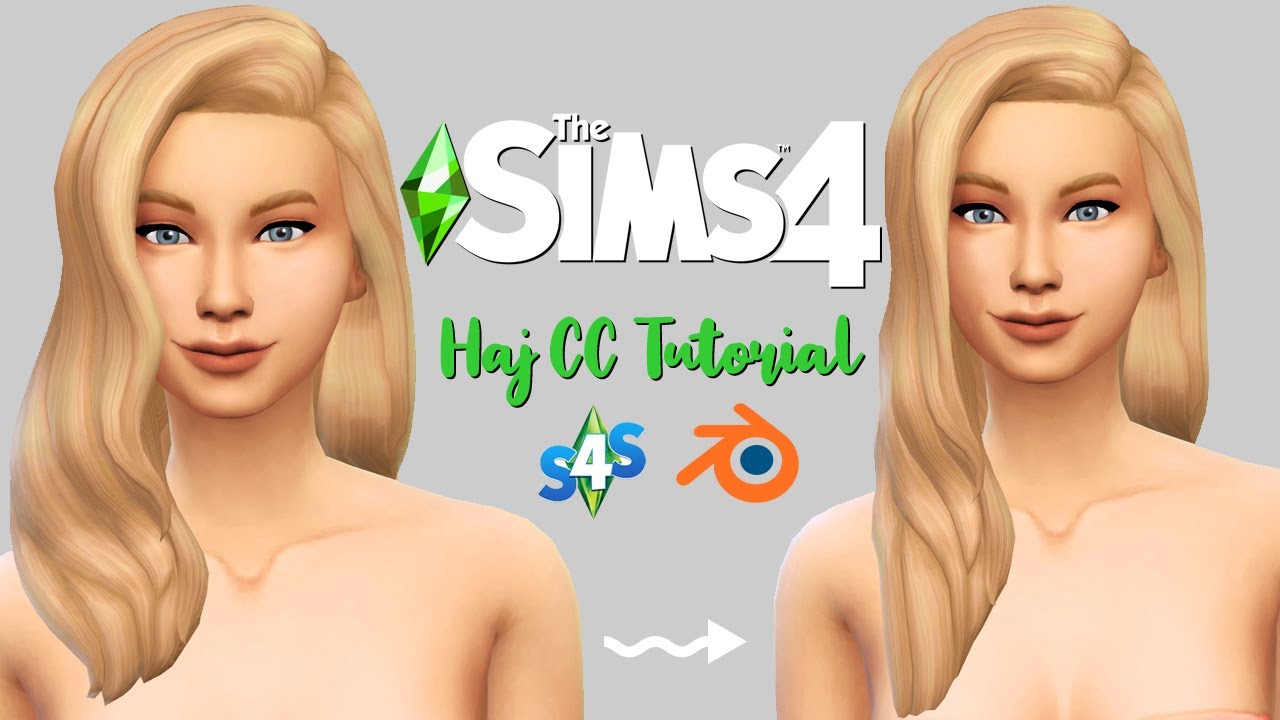 Hogyan készíts saját hajat? | The Sims 4: Custom Content Tutorial