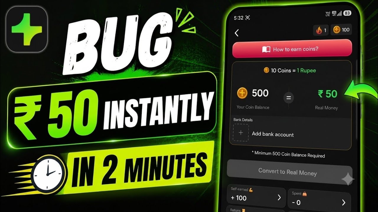 🔥 New Earning App ₹50 Instantly 💸 Real Payment Proof | New Cashback Offer Today 