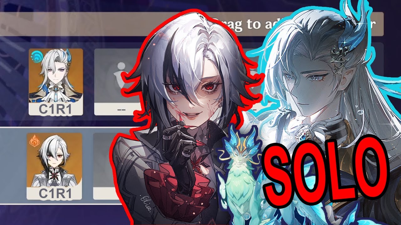 【5.4A Spiral Abyss Floor 12 Solo】 C1 Neuv + C1 Arlecchino 9★