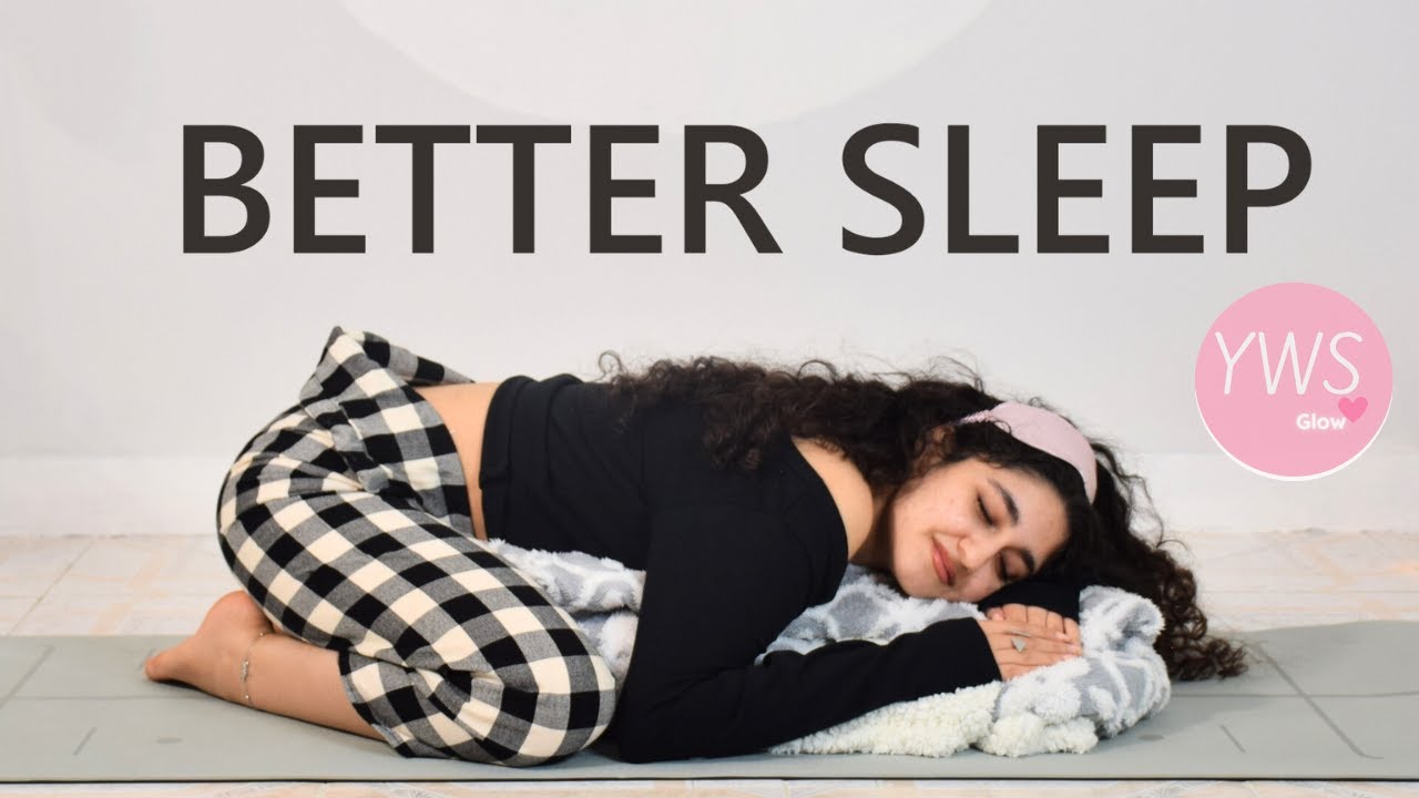 10-Min Bedtime Yoga for Better Sleep & Relaxation (No Talking)