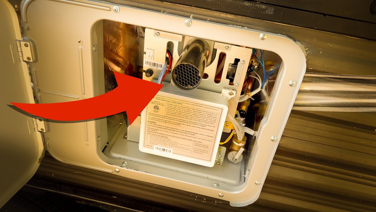 Upgrading to a Girard Tankless Water Heater, ENDLESS Hot Water in the RV!