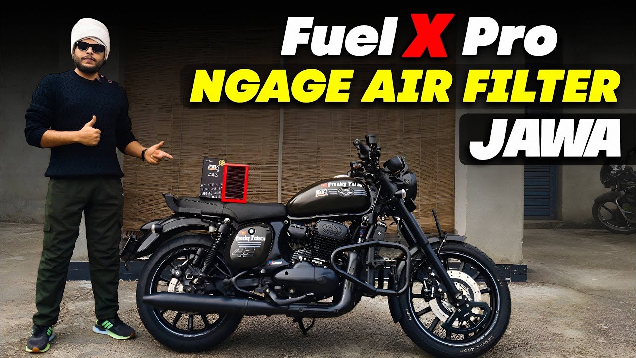 Jawa 42 Performance Unlocked: FuelX Pro & NGage Air Filter Installed 🔥