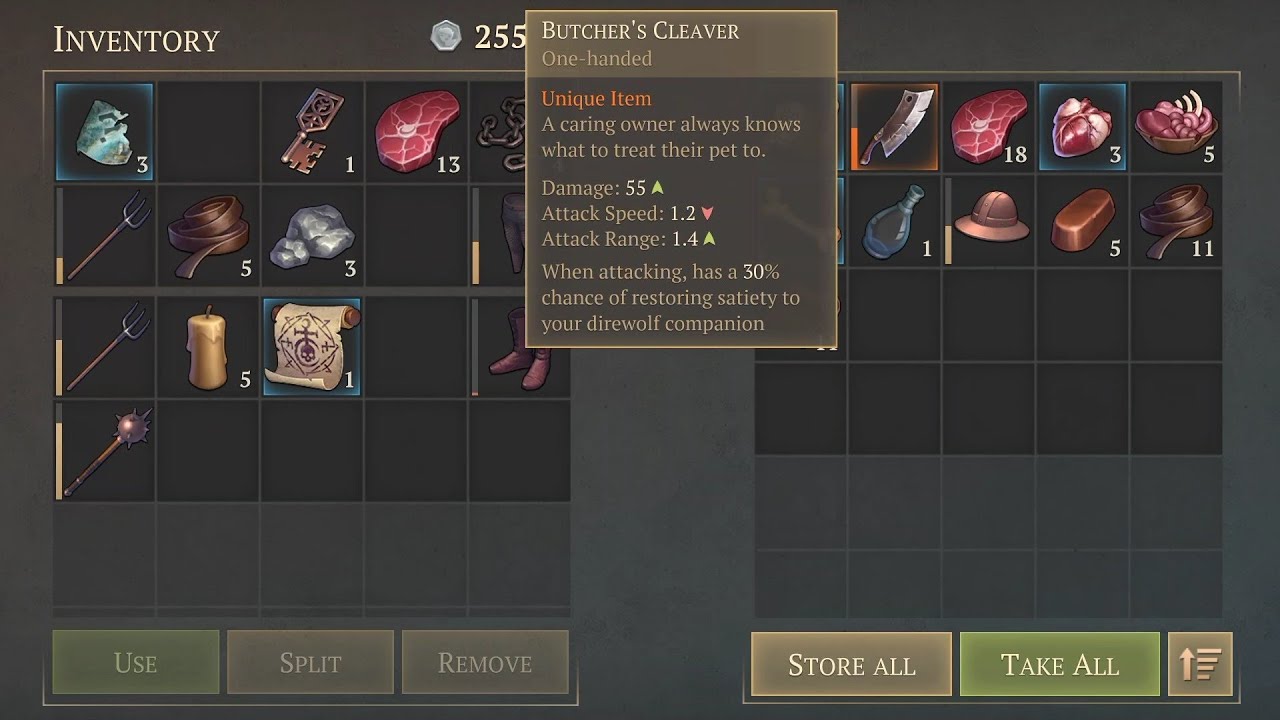 6.2.0 | Grim Soul | New items | Butcher knife +Bulls heart
