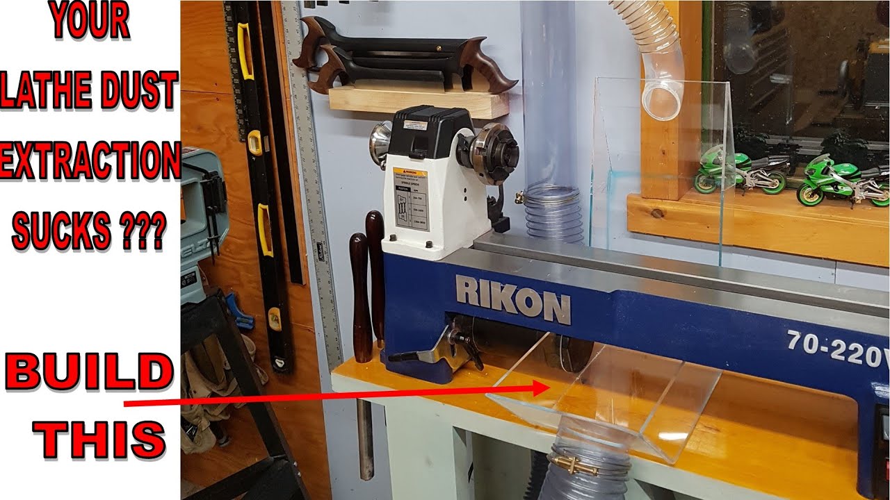 Create Awesome Lathe Dust Extraction (that really sucks)