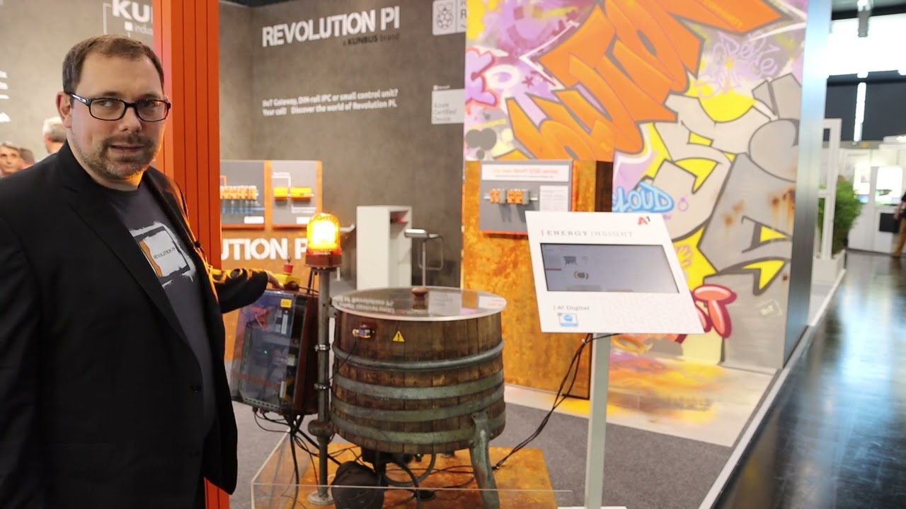 Retrofitting with Revolution Pi (the industrial Raspberry Pi) & A1 Energy Insight | Use Case