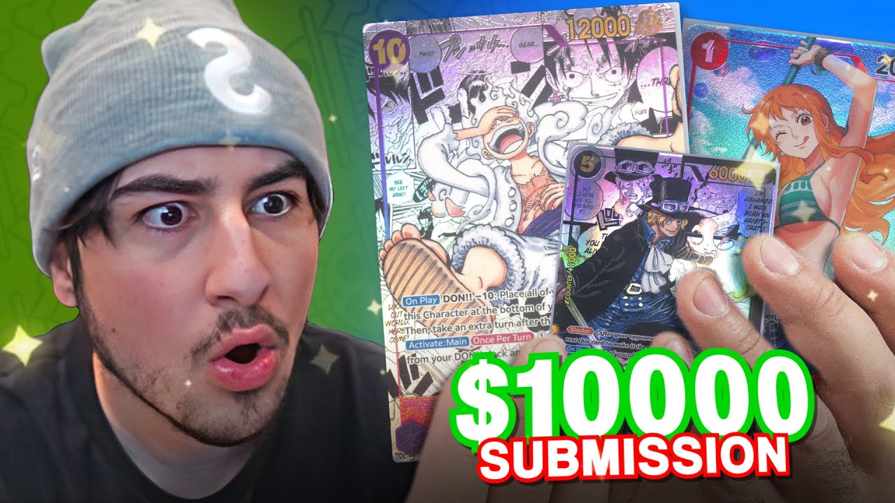 My $10,000 One Piece Card Game PSA Grading Submission...