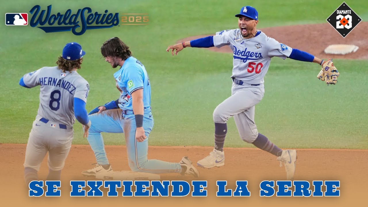 TRIUNFAZO de Dodgers en Toronto. El campeón de la Serie Mundial se decide en un Juego 7 DIAMANTE 23