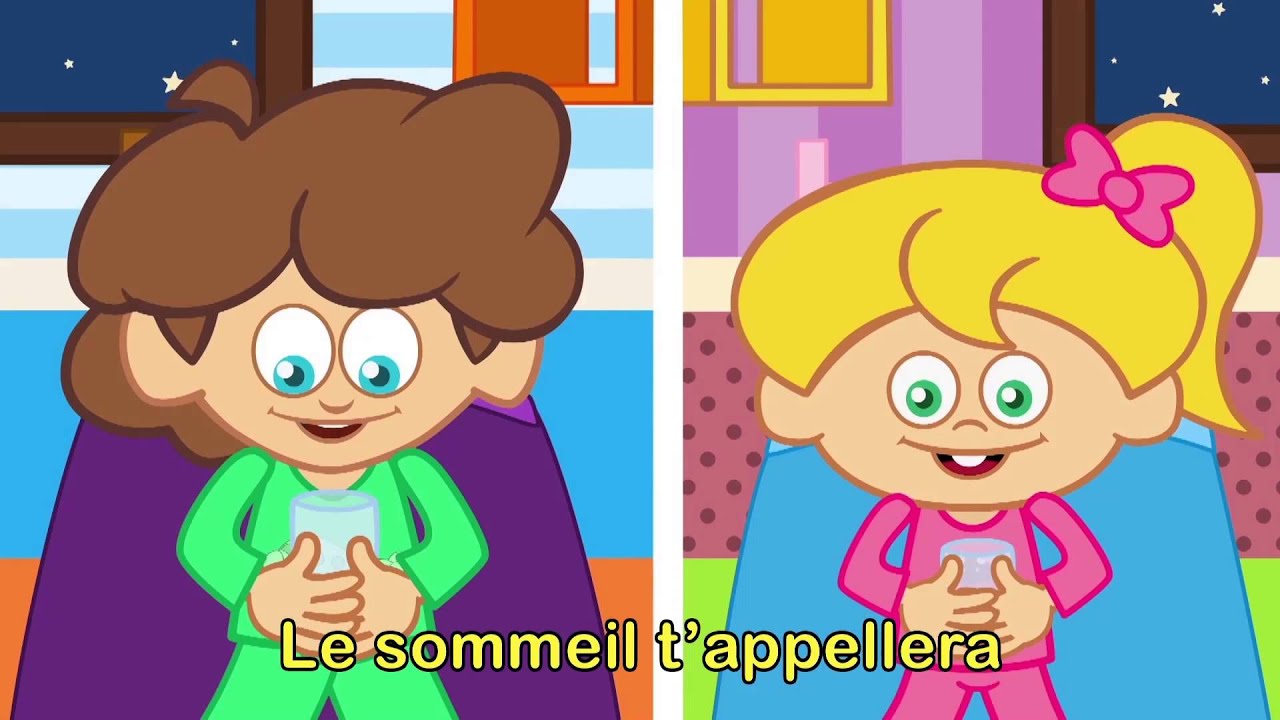 l'Heure de se coucher | Comptine éducative avec les p'tits z'amis
