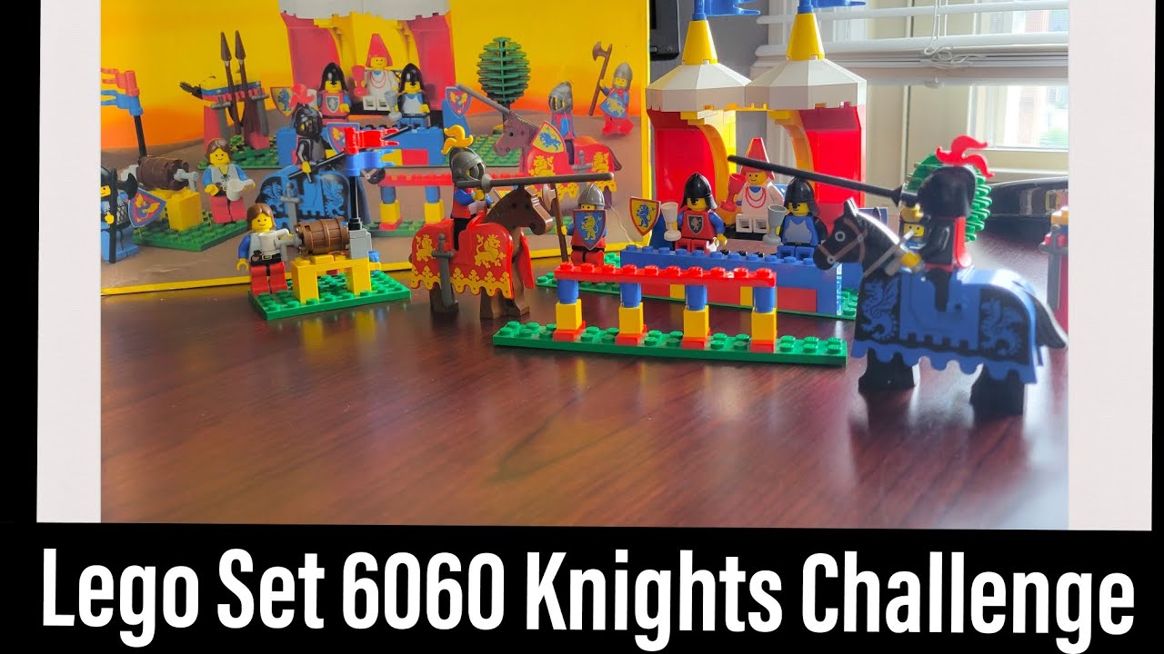 LEGO Vintage Castle Knights Challenge REVIEW! 6060 (1989!)