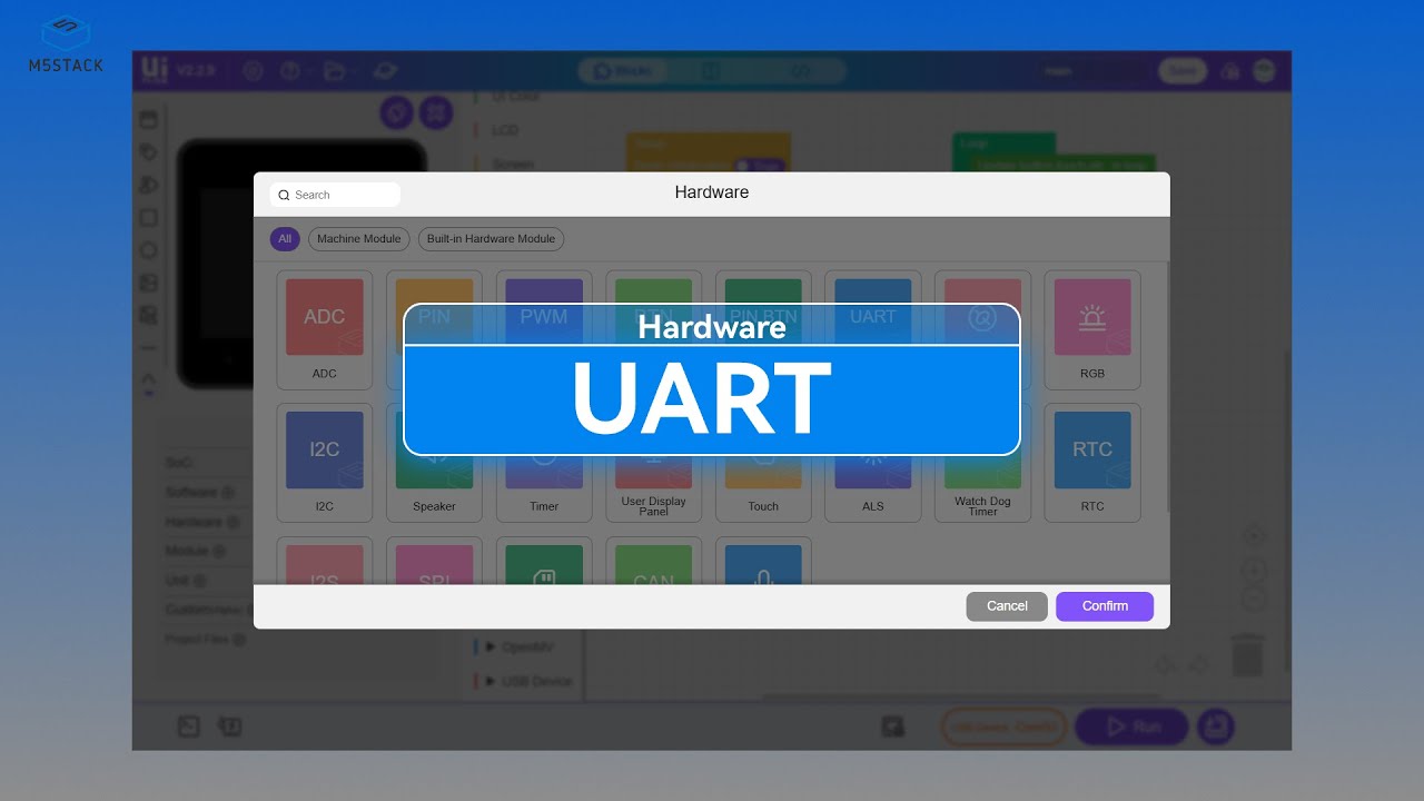 【UiFlow2 Basic Tutorial 】UART