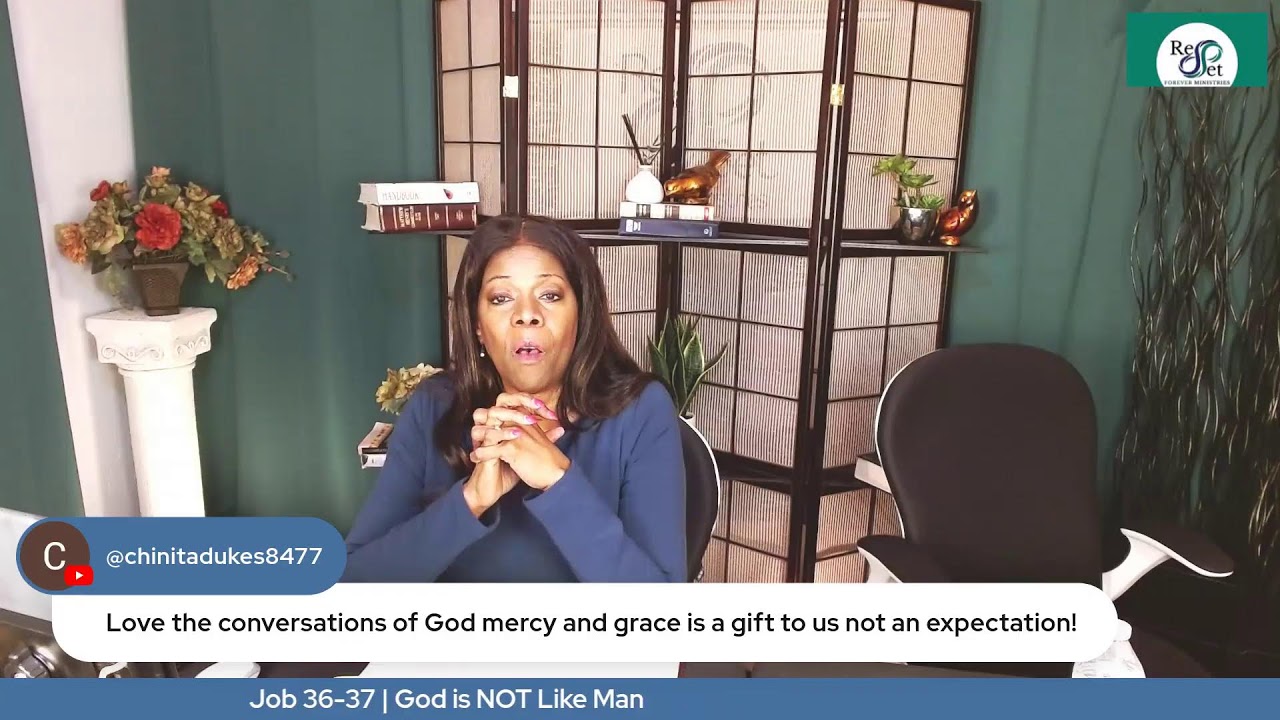 Job 36-37 | God is NOT Like Man