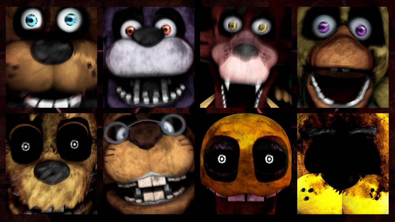 Locked at Freddy's - All Jumpscares / Extras / Custom Night