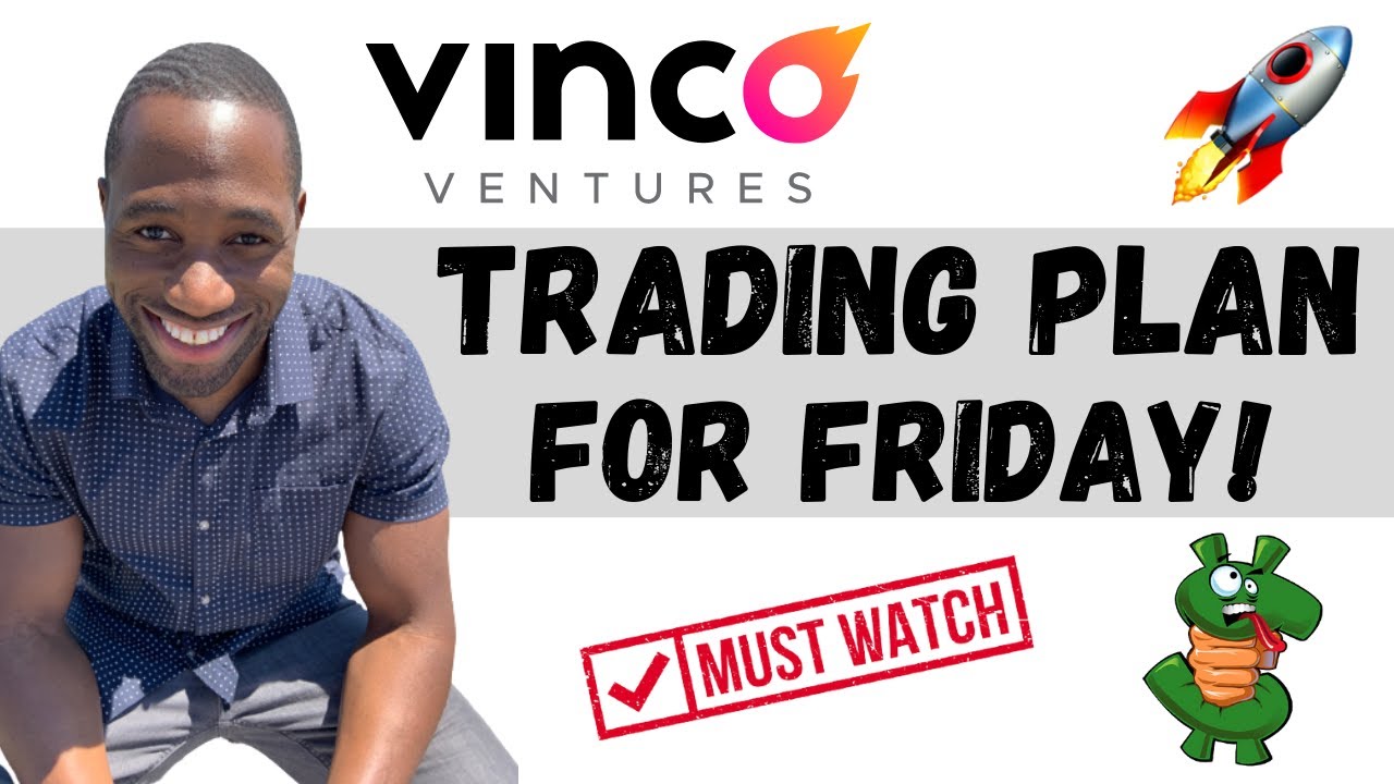 BBIG STOCK (Vinco Ventures) | Trading Plan For Friday!