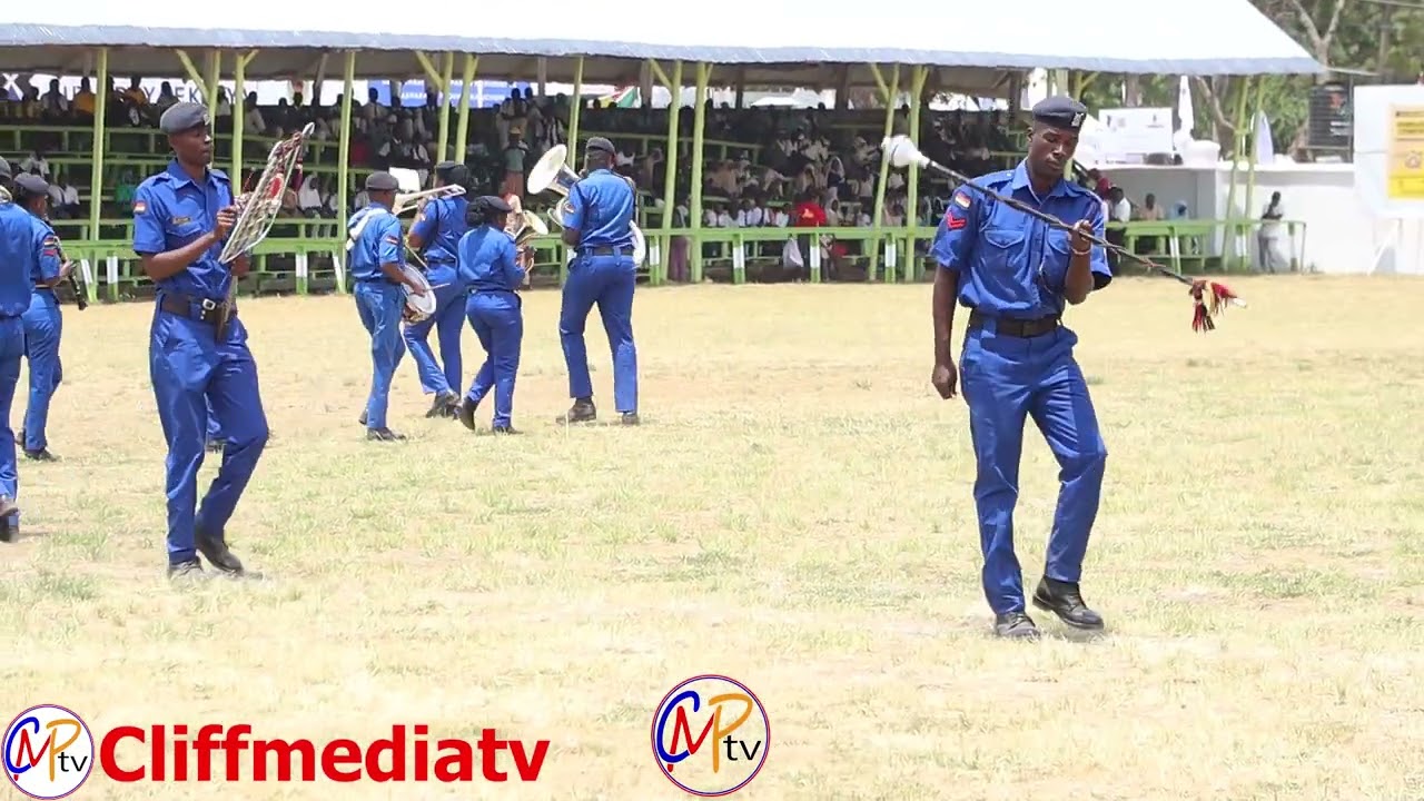 Best band display in Mombasa show 2023 by the Kenya Police College kiganjo campus
