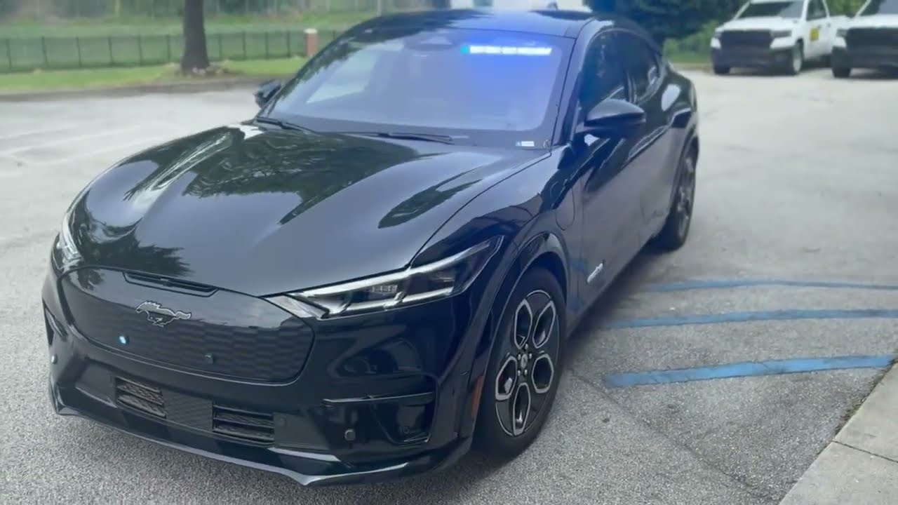 Mach E Mustang Police Admin Vehicle, Georgia Tech | 911RR GA