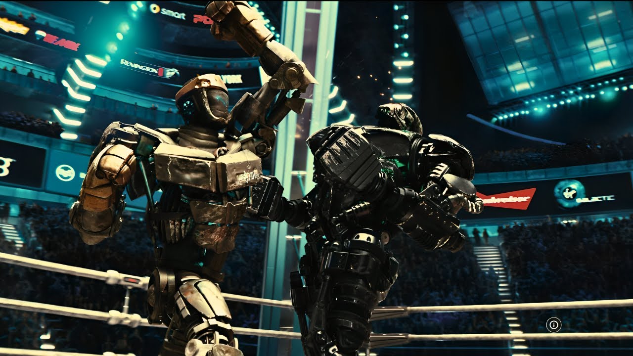 اب وابنه حوّلو روبوت خردة لأسطورة ملاكمة | ملخص فيلم Real Steel