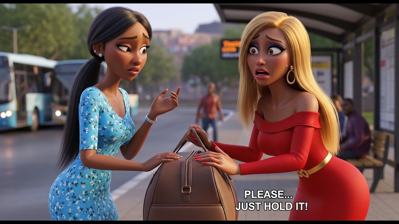 She Held Her Best Friend’s Bag for 5 Minutes… Then Police Came.