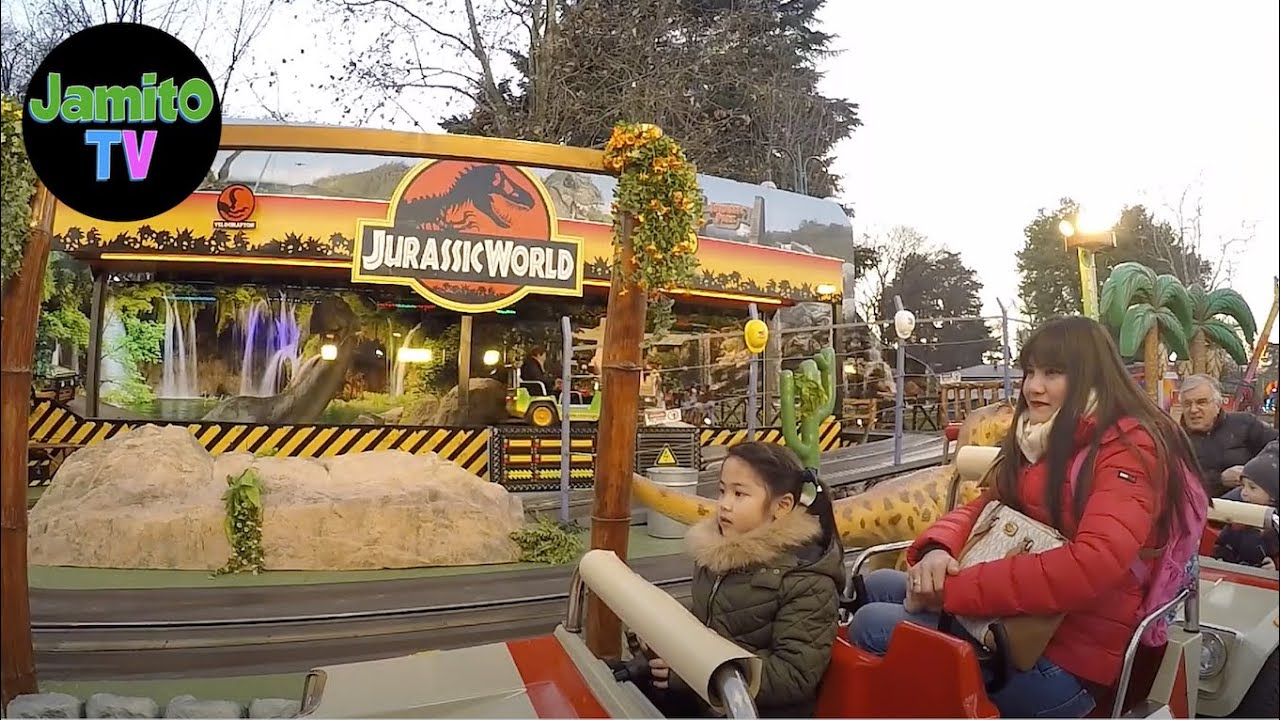 🇮🇹 Luna Park Milano - Parco Sempione | Outdoor Playground for kids | Milan Italy