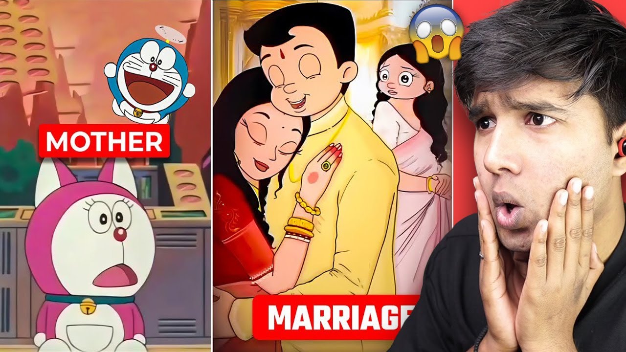 7 DARK SECRETS OF CARTOON/ANIME (DORAEMON, NINJA HATTORI)😱
