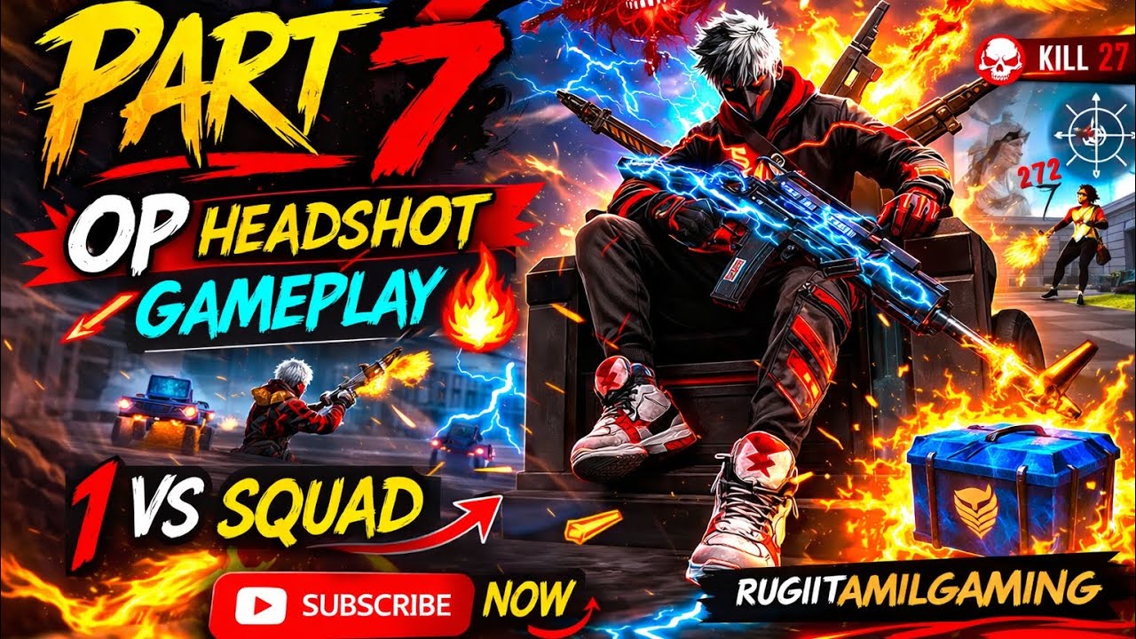 FREE FIRE MASSU THAN PART 7 😅😫