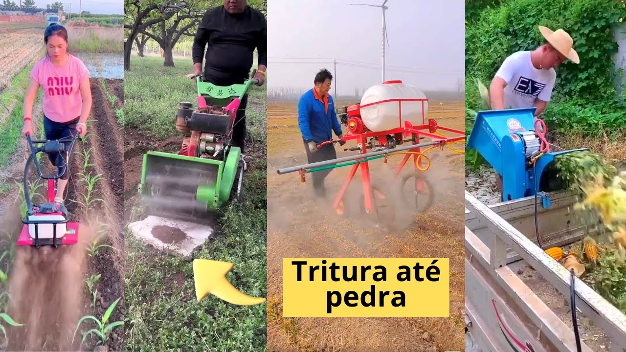 3 MÁQUINAS que estão fazendo a ALEGRIA dos chineses!