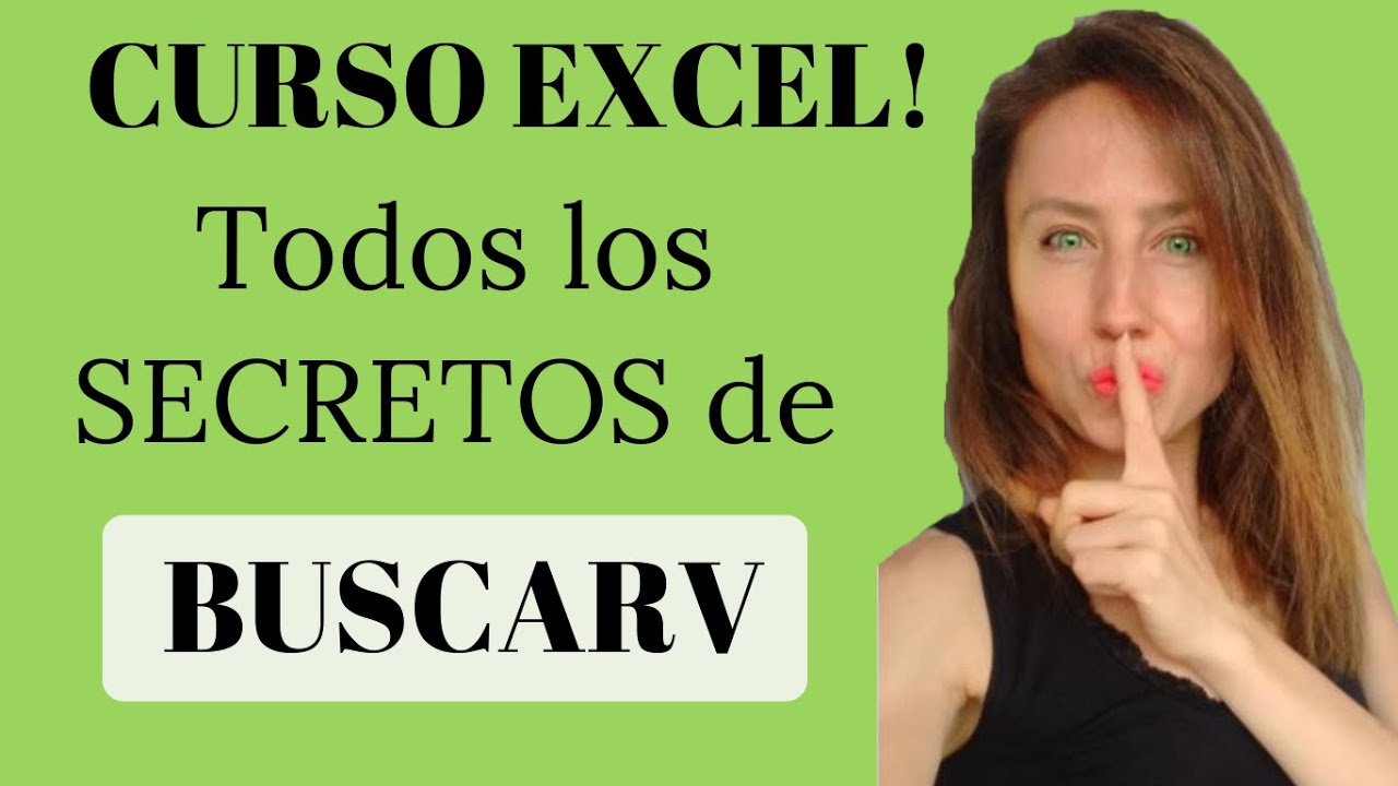 CURSO  EXCEL 13: BUSCARV en Excel: Como dominarla. Como usar VLOOKUP en Excel (2021) VlOOKUP Español