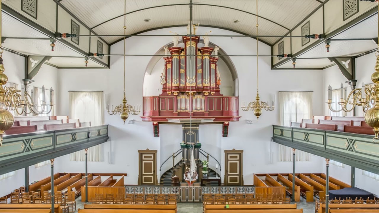 Psalm 68 vers 10 - Meere-orgel Bethelkerk Urk - Jaap Kramer