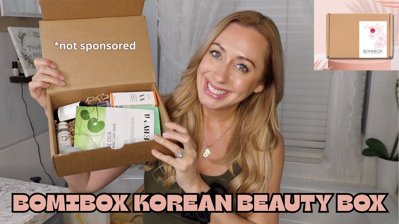 Unboxing the BomiBox Korean Beauty Box | Must-Try K-Beauty Skincare & Makeup ✨