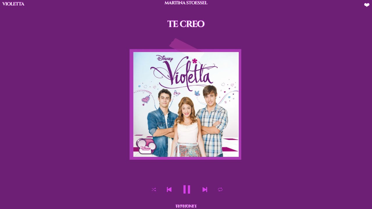 violetta - te creo (sped up + reverb)