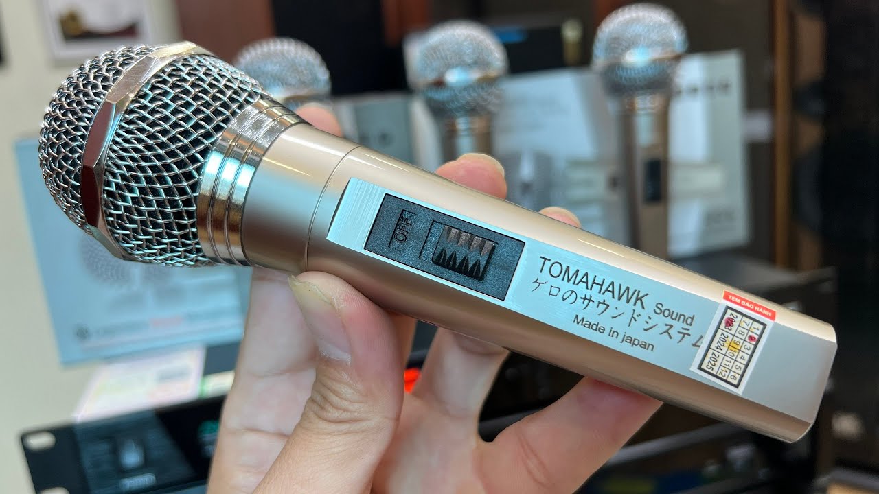 Micro c&oacute; d&acirc;y TOMAHAWK h&aacute;t Karaoke c&oacute; hay kh&ocirc;ng ? Xuất xứ từ Japan Nhật Bản ?